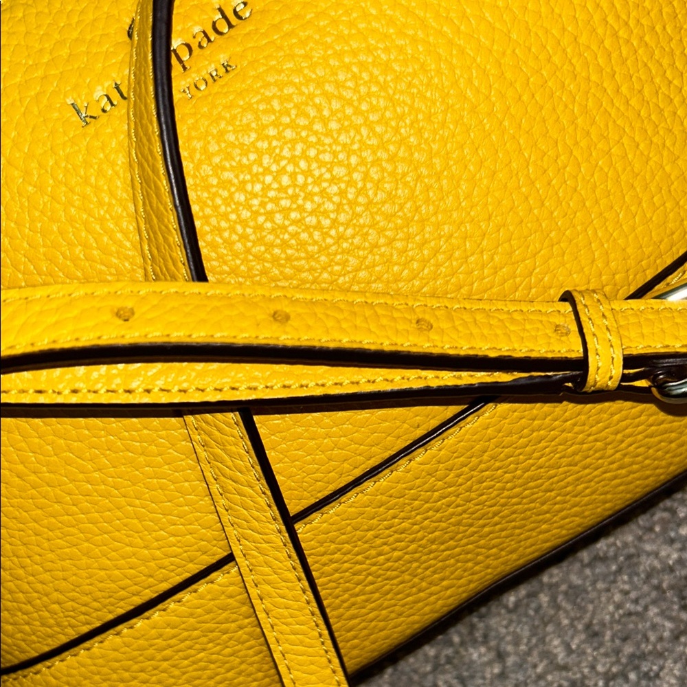 Kate Spade Vibrant Yellow Crossbody Bag - Picture 4 of 17